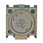 Bloco Temporizador Ao Repouso Steck ST34 – Faixa 10,0-180 s, NA+NF