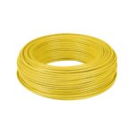 Cabo Flexível 2,5mm² 750V Amarelo – Rolo 25m Cobrecom