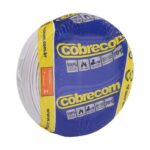 Cabo Flexível 2,5mm² 750V Branco – Rolo 25m Cobrecom