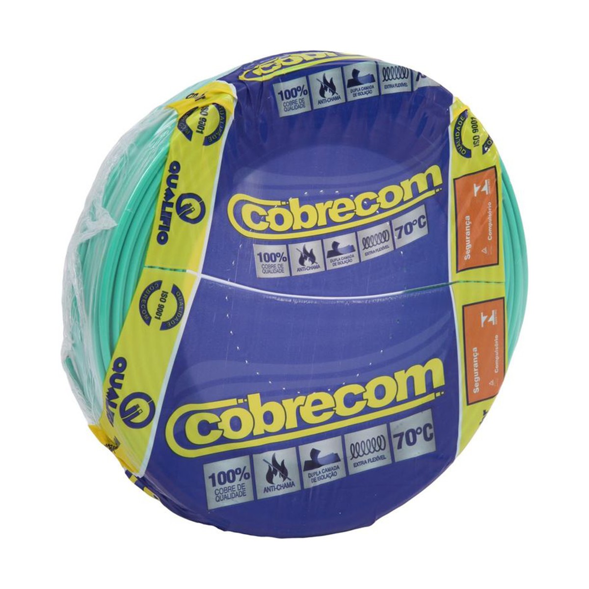 cabo-eletrico-flexivel-2-50mm2-750v-cobrecom-rolo-25m-155078_prod_1-6.jpg Cabo Flexível 2,5mm² 750V Verde – Rolo 25m Cobrecom - Imagem 1