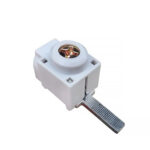 Conector Terminal Frontal 25mm Kit Branco para Quadro Elétrico