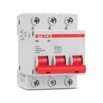 Disjuntor Tripolar 50A Curva C 230V 3kA Steck Original