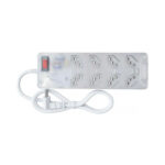 Filtro de Linha 8 Tomadas 10A Bivolt DPS 6kA Transparente Clamper - Imagem 2