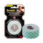 Fita Dupla Face Espuma Ambientes Internos 24mm x 1,5m 3M Scotch - Imagem 2