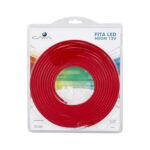 Fita LED Neon Vermelho 5m IP65 7W/m com Rabicho Gaya