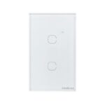 Interruptor Touch Inteligente Wi-Fi 2 Teclas 10A Branco Intelbras