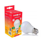 Lâmpada LED Bulbo A60 9W 6500K Luz Fria Bivolt E27 Ourolux