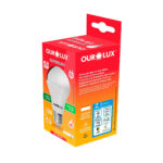 Lâmpada LED Bulbo A60 15W 6500K Luz Fria Bivolt E27 Ourolux