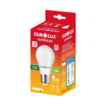 Lâmpada LED Bulbo A60 12W 6500K Luz Fria Bivolt E27 Ourolux