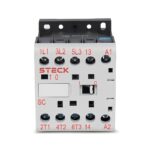 Mini Contator Trifásico Steck SC12A10B30 – 12A Bobina 24VCA 1NA