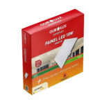 Plafon LED Quadrado Embutir 18W 2700K Luz Quente Ourolux