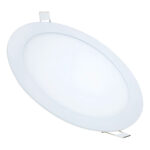 Plafon LED Redondo Embutir 12W 6500K Frio Bivolt Pila Philips