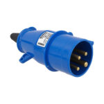 Plug Industrial 3P+T 16A 220/240V Azul 9H Tramontina