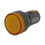 Sinaleiro LED Monobloco Amarelo 220V 22mm Metaltex L20AR2Y