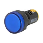 Sinaleiro LED Monobloco Azul 220V 22mm Metaltex L20AR2BLP - Imagem 2