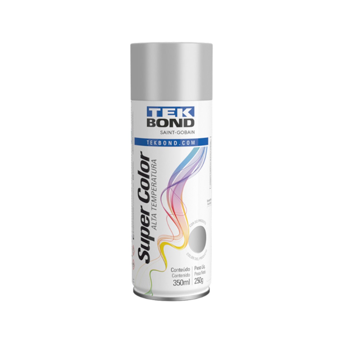 tinta-spray-aluminioalta-temperatura-tek-bond-23261006900-350ml-150986_prod_1-3.jpg Tinta Spray Alumínio Alta Temperatura 350ml Secagem Rápida – Tek Bond - Imagem 1