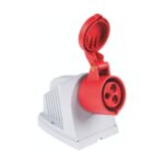 Tomada de Sobrepor Industrial 2P+T 16A 380/440V IP44 Tramontina