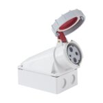 Tomada de Sobrepor Industrial 2P+T 63A 380/440V IP67 Tramontina