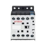 Mini Contator Auxiliar Steck 10A Bobina 24VCA 3NA+1NF SCR631B