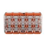 Conector Emenda WAGO 221-420 10 Polos 0,14 a 4,0mm² 32A Transparente