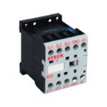 Mini Contator Tripolar Steck 9A AC3 Bobina 24VCA 1NF SC09A01B30