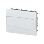 Quadro de Distribuição de Embutir BRUM 12 Disjuntores PVC Porta Opaca