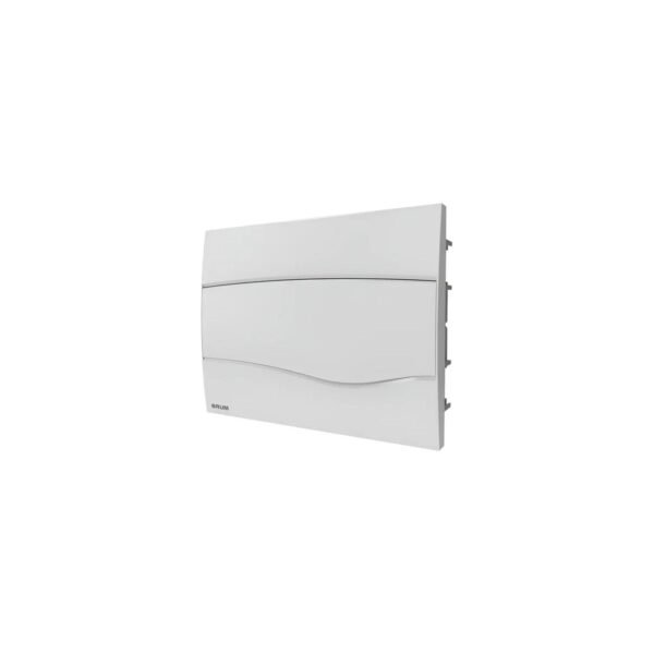 Quadro de Distribuição de Embutir BRUM 9 Disjuntores PVC Porta Opaca