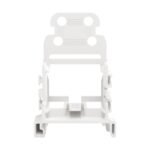 Suporte WAGO 221-549 para 10 Fios Linha 221 4mm Cinza Escuro e Amarelo