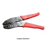 ALICATE CRIMPAR TERMINAL ILHOS 0,5 A 16MM C/ CATRACA