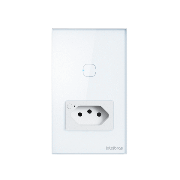 CONJ INTELBRAS INTELIGENTE 4X2 1 INTER+1 TOMD 10A BRANCO ETW1011