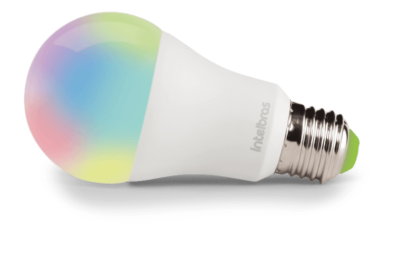 159171-intelbras LAMP LED INTELIGENTE SMART WIFI E27 ELW1001 - Imagem 1