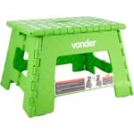 BANQUETA PLAST DOBRAVEL ALTURA 220MM VERDE