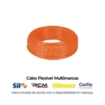 CABO FLEX 750V 0,75MM LJ 70G CL4 NM247-3 RL.100MT