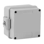 Caixa 110x110x60mm Cinza Tampa Opaca Standard Ip68 Rohdina