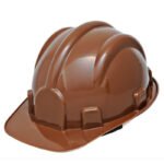 Capacete de Segurança com Carneira Classe A/B Tipo 2 DeltaPlus Marrom