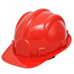 Capacete de Segurança com Carneira Classe A/B Tipo 2 DeltaPlus Vermelho