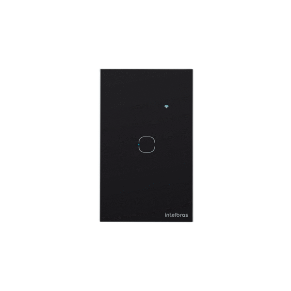 Inter Intelbras Inteligente 4X2 1 Tecla Preto Ews-1001 (F/L)