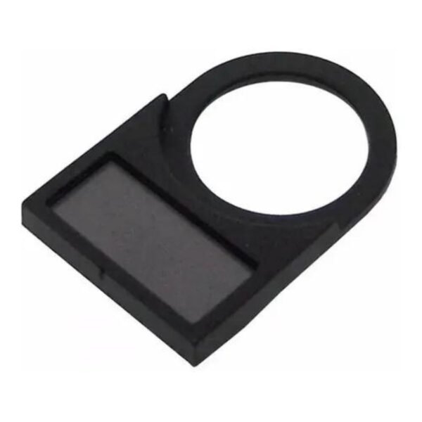 PORTA ETIQUETA S/ETIQ 22MM CAB.CIRC/QUAD. SUP.LEG25X10MM