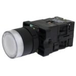 BOT PULSO ILUMIN.22MM PLAST LED BR 220VCA 1NA SCHNEIDER