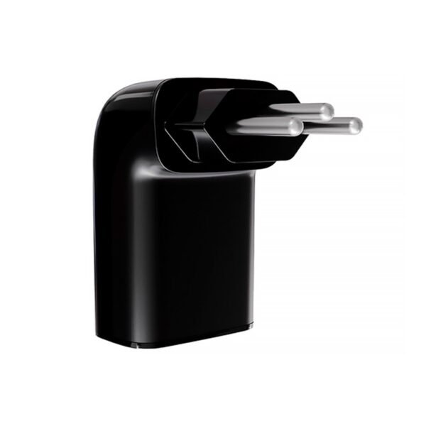 Protetor de Surto iCLAMPER Pocket LCF 2P+T 20A 6kA – 90° (Preto)