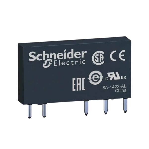 Relé Miniatura Slim Schneider Electric 6A 1 Reversor 24VCC para Acoplamento RSL1AB4BD