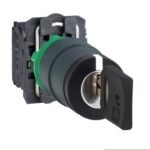 COMUT 22MM PLAS.3POS.FIXAS C/CHAVE (RET.ESQ.DIR.CENTRO) 2NA