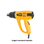 Soprador Térmico Hikari 2000w 127v Hk-520 4 Bocais Ajuste Temperatura Amarelo