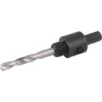 Suporte para Serra Copo Vonder 14 a 30mm Haste 8,75mm 11/32 com Broca