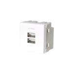 Tomada Mar-Girius Sleek 2 Módulos USB Bivolt 2,0A Dupla