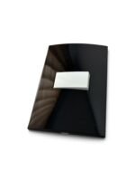 Inter Mar-Girius C/Plc 4X2+Sup Paralelo 10A 250V Ebony/Branco Sleek